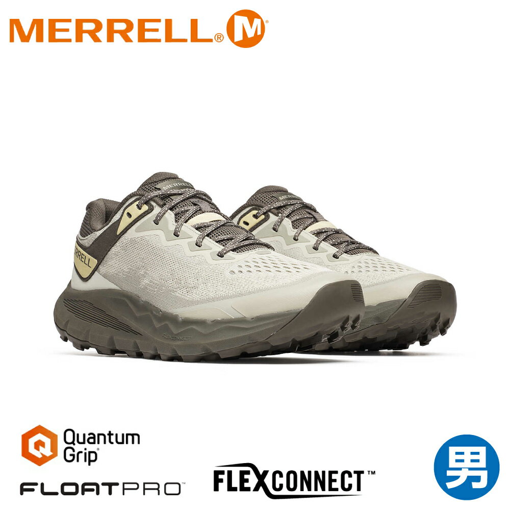 【MERRELL 美國 男 NOVA 4 健走慢跑鞋《灰綠色》】ML068709/戶外/露營/登山/健行/休閒/運動/健行鞋