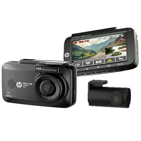 HP 惠普 F435x 行車記錄器 前後雙錄|WIFI即時觀看|GPS線上OTA更新|雙1080P|APP下單享4%回饋| 1