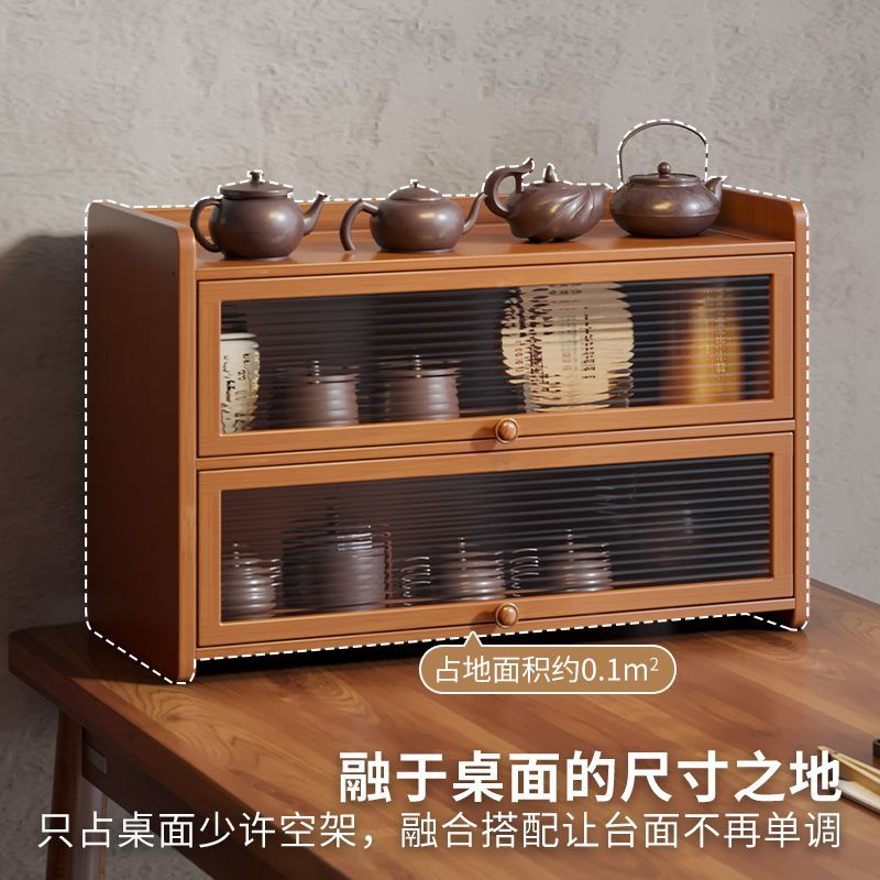 公司貨附發票 桌面博古架小型茶杯茶具收納置物架桌上茶臺紫砂壺多層擺放展示架 最低價 快速出貨