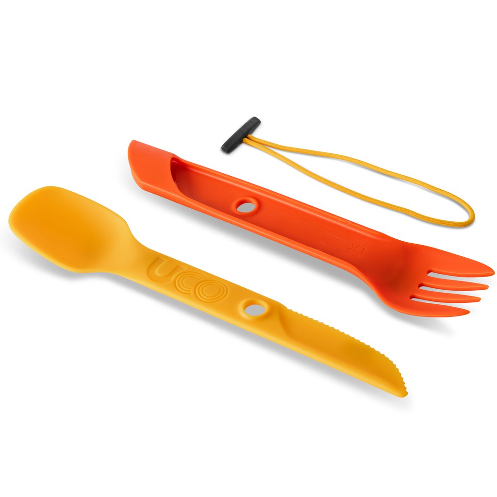 美國【UCO】SWITCH SPORK UTENSIL SET WITH TETHER / 多功能切換餐具組 / 刀叉餐《長毛象休閒旅遊名店 ...