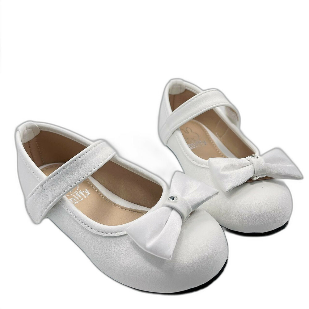 台灣製米菲兔公主鞋-白色 - 女童鞋 公主鞋 娃娃鞋 皮鞋 休閒鞋 親子鞋 台灣製 米菲兔