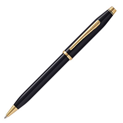 CROSS 高仕 新世紀系列 黑琺瑯原子筆 / 支 412WG-1