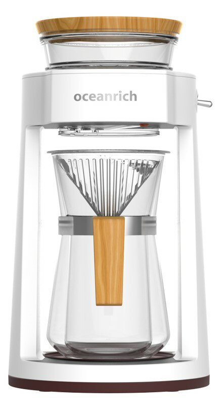 金時代書香咖啡 Oceanrich 完美萃取旋轉咖啡機CR8350BD 暖白款 CR8350BD-W