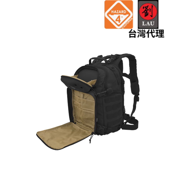 【軍用外部載體式後背筆電包】HAZARD 4 BKP-DBG-BLK 外部載體式後背筆電包(黑) 2