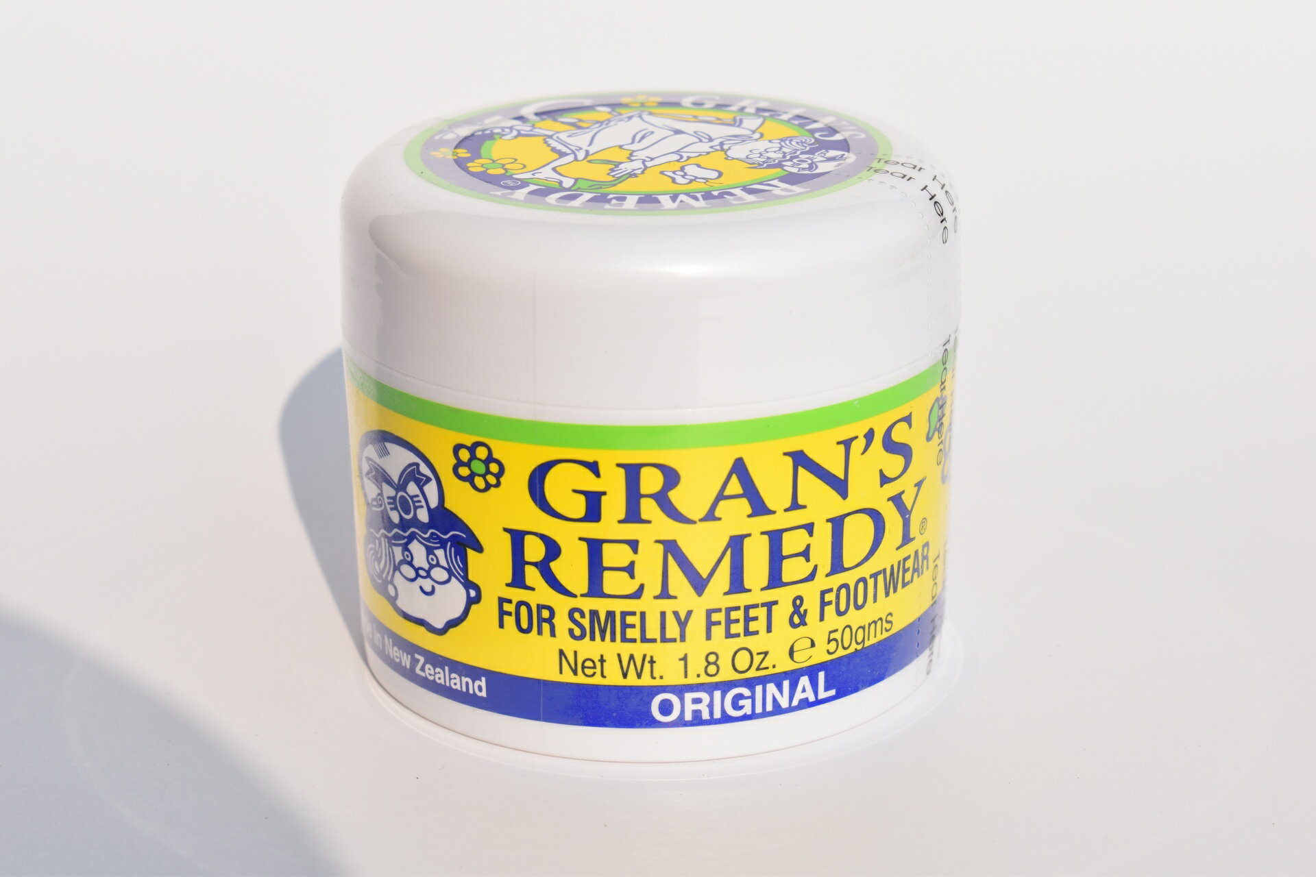 到貨***紐西蘭 Gran's Remedy 老奶奶鞋粉 50g 微香 薄荷 原味