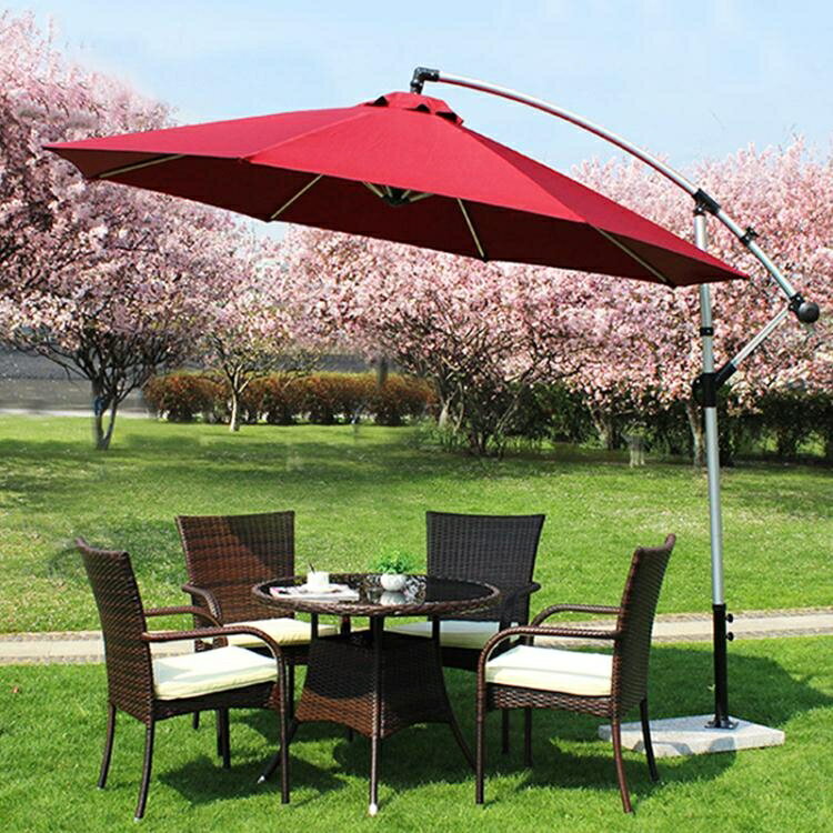 熱銷新品 戶外遮陽傘大戶外傘庭院傘室外傘3米擺攤大太陽傘香蕉傘