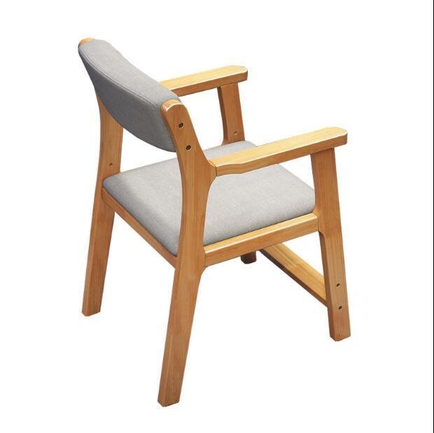 兒童學習椅可調節升降矯正靠背座椅中小學生家用凳子實木書桌椅子