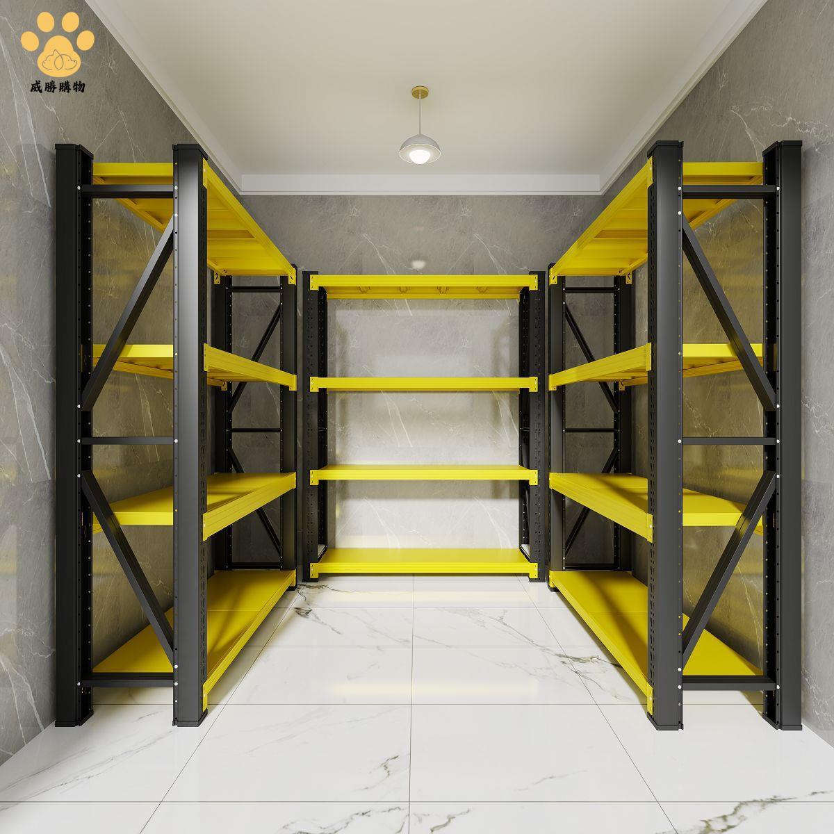 貨架 倉儲輕型 重型 儲物庫房倉庫鐵置物架 展示架家用批發倉儲ws8231