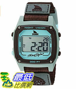 [106美國直購] Freestyle 手錶 Unisex 10026748 B014GT4NQM Shark Clip Digital Display Japanese Quartz Grey Watch