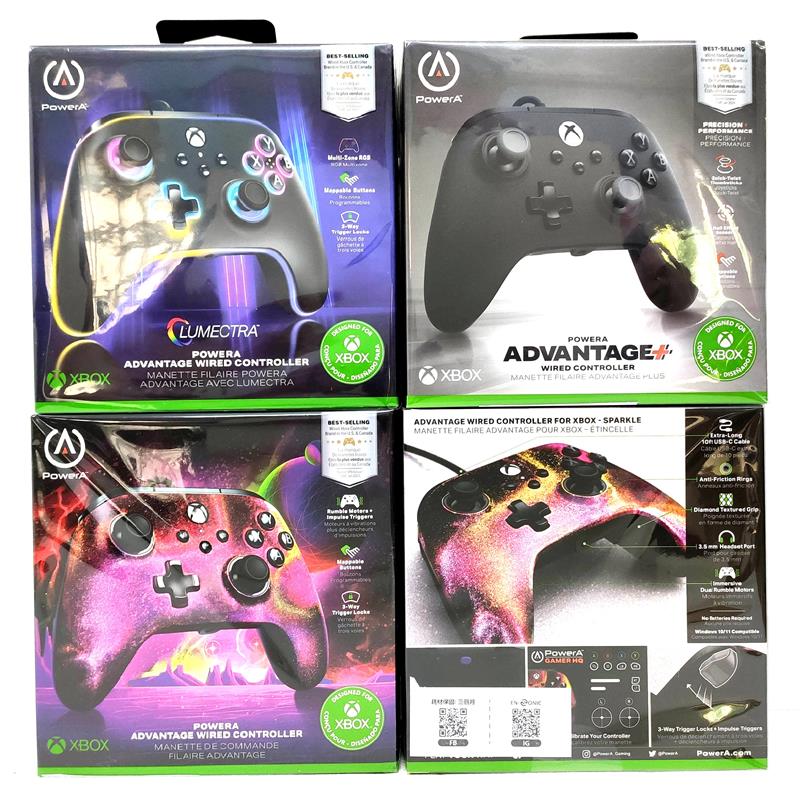 Xbox 微軟授權 PowerA  PC Steam 有線控制器 Advantage Plus RGB 霍爾