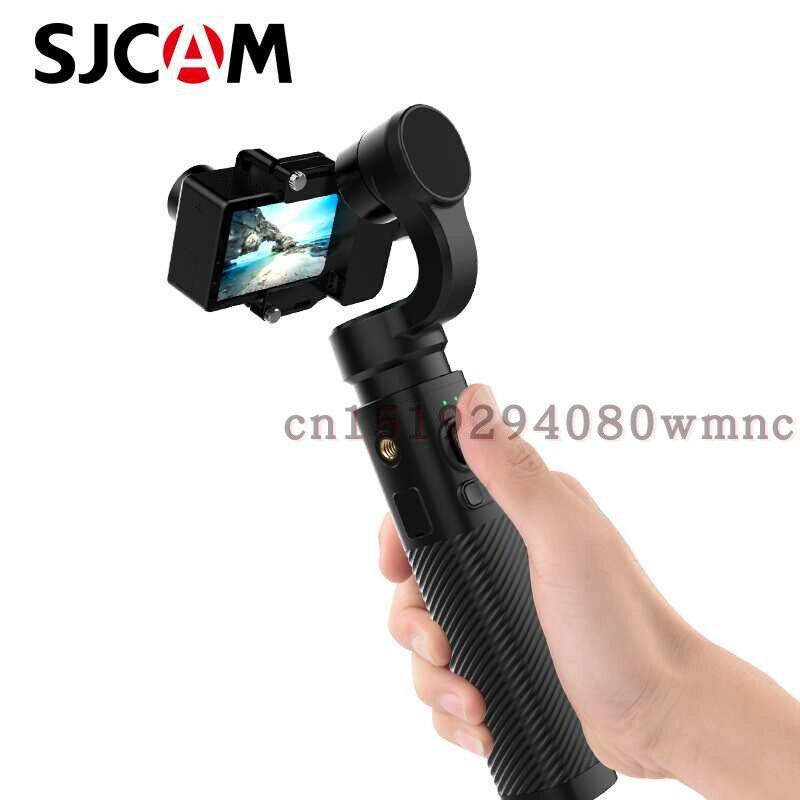SJCAM山狗sj8pro/plus sj7 sj6運動攝像機手持云臺三軸防抖穩定器