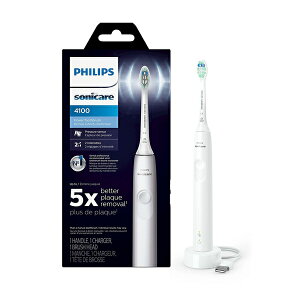 [3美國直購] Philips Sonicare HX3681/23 白 充電式電動牙刷 4100 Power Toothbrush