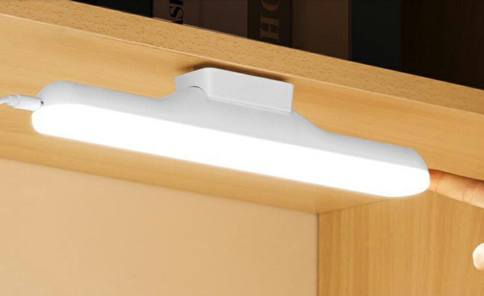 [2玉山網] LED臺燈可充電吸頂掛燈大學生護眼宿舍磁吸寢室床上用吸附式