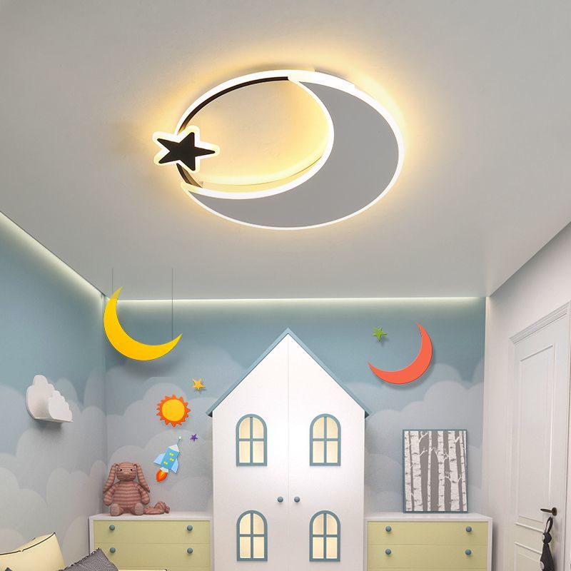 臥室燈簡約現代吸頂燈創意個性兒童房2020年新款客廳燈餐廳燈led