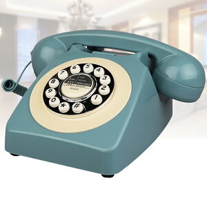 復古仿古歐式電話機座機老式古董中式時尚創意家用有線固定電話機 小山好物嚴選
