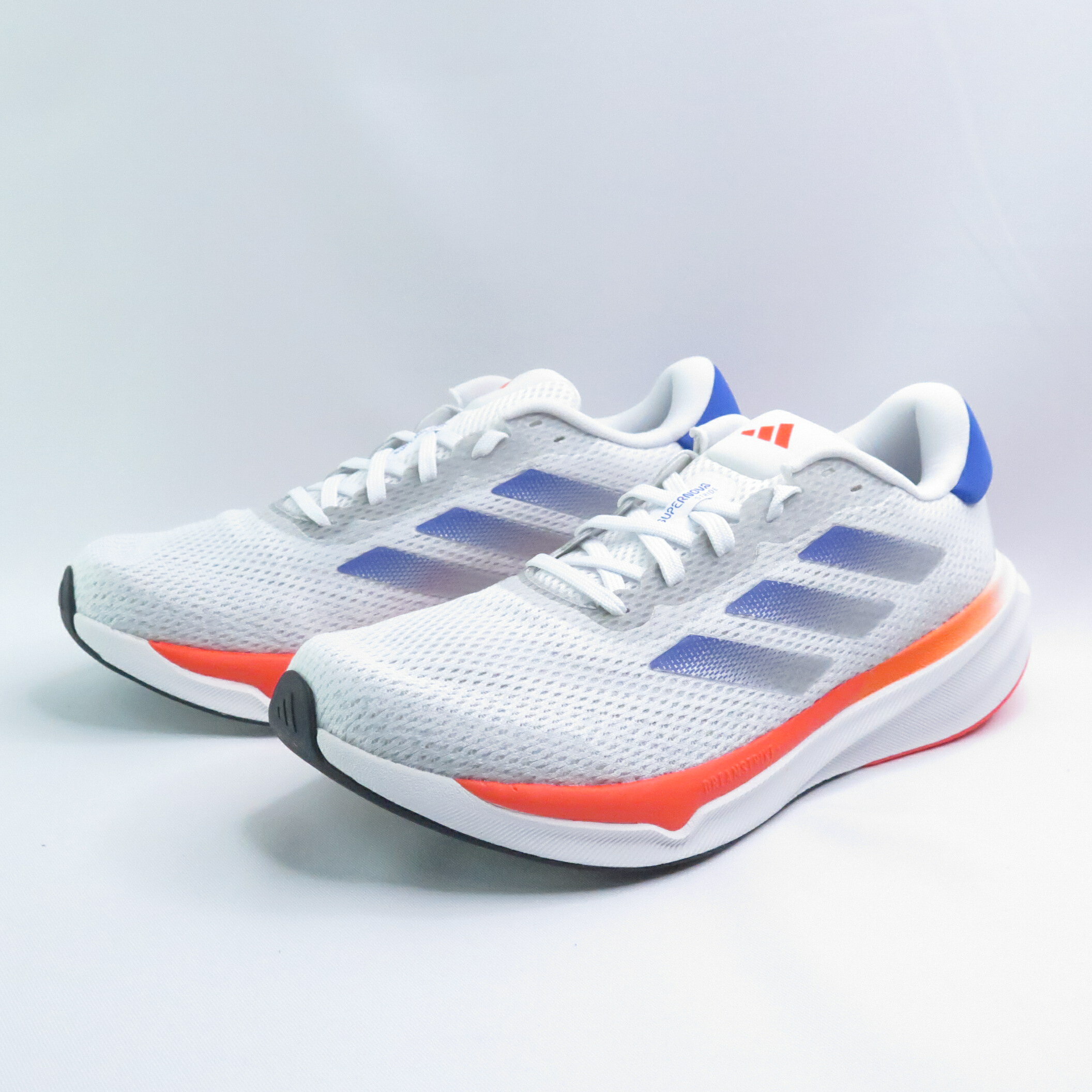 ADIDAS IG8314 SUPERNOVA STRIDE M 男 慢跑鞋 雲白x藍橙【iSport愛運動】