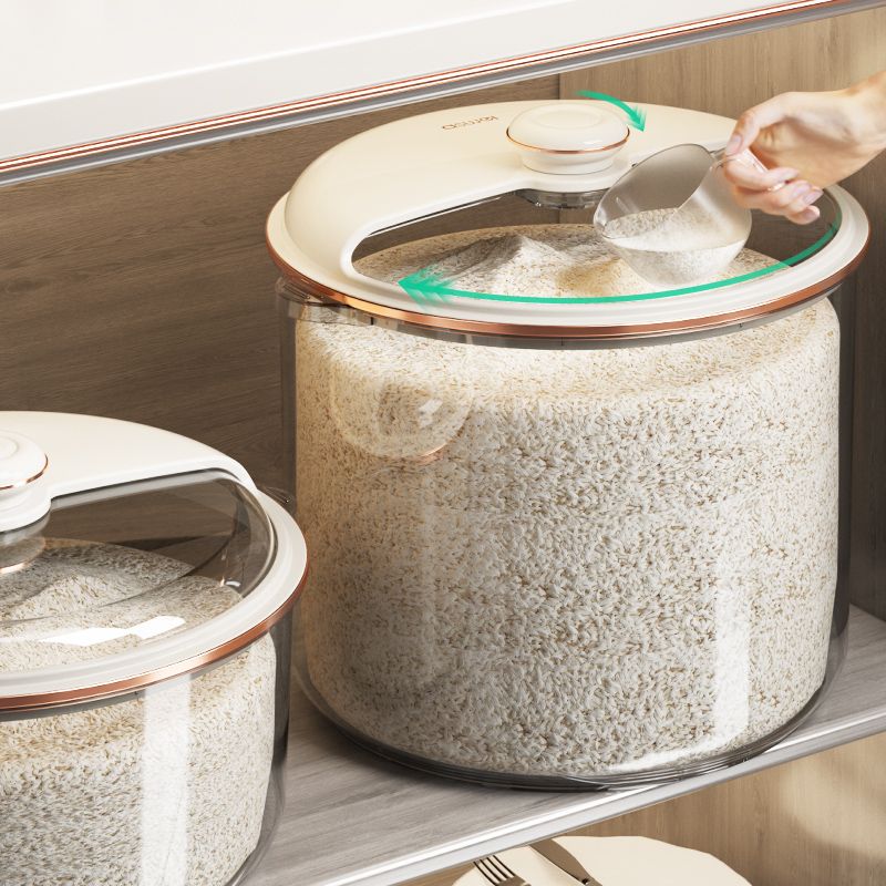 米桶家用防蟲防潮密封米面粉儲存容器20斤裝大米收納盒儲存罐米缸