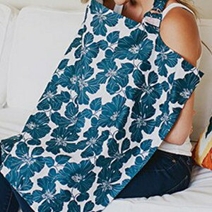 美國Mothers Lounge Udder Cover 美型哺乳巾 靛青扶桑