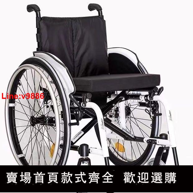 【臺灣公司 超低價】奧託博克輪夢途CS CV休閑運動輪椅快拆大輪折疊 量身定製