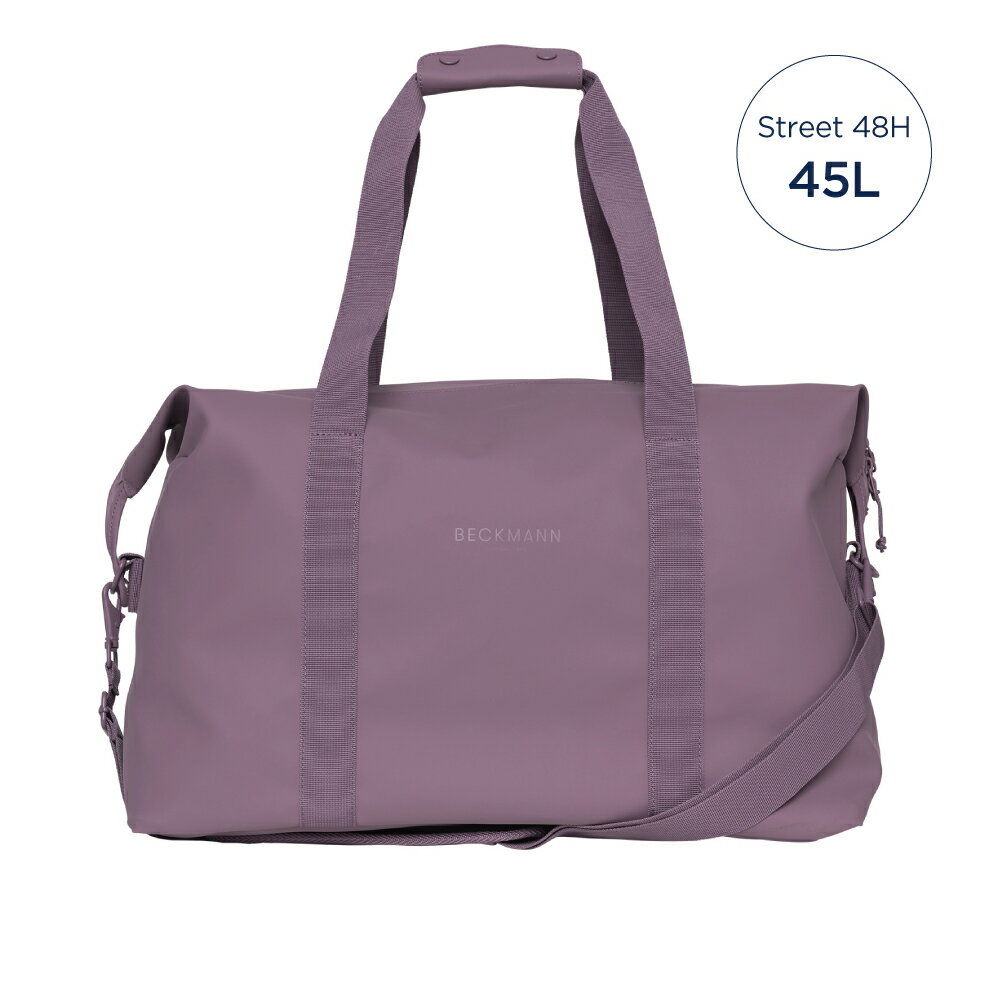 【毒】BECKMANN  Street 48H防水旅行包45L - 冰莓紫