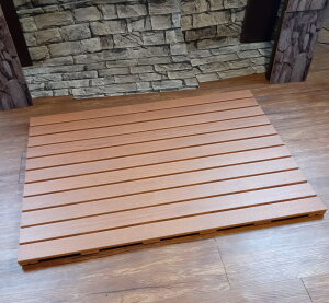 防水防滑浴室踏板(A材90x90x2.4cm)/浴室地板/陽台地板/ 戶外地板/防滑踏墊