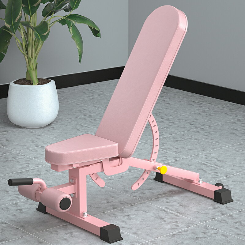 懶人收腹機 提臀健腹器 健身器材 啞鈴凳家用健身室內商用杠鈴臥推凳折疊健身椅仰臥起坐健身器材『KLG0523』