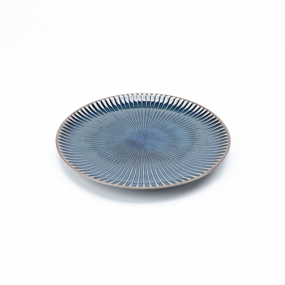 圓盤 窯變千段 23.5CM NV NITORI宜得利家居