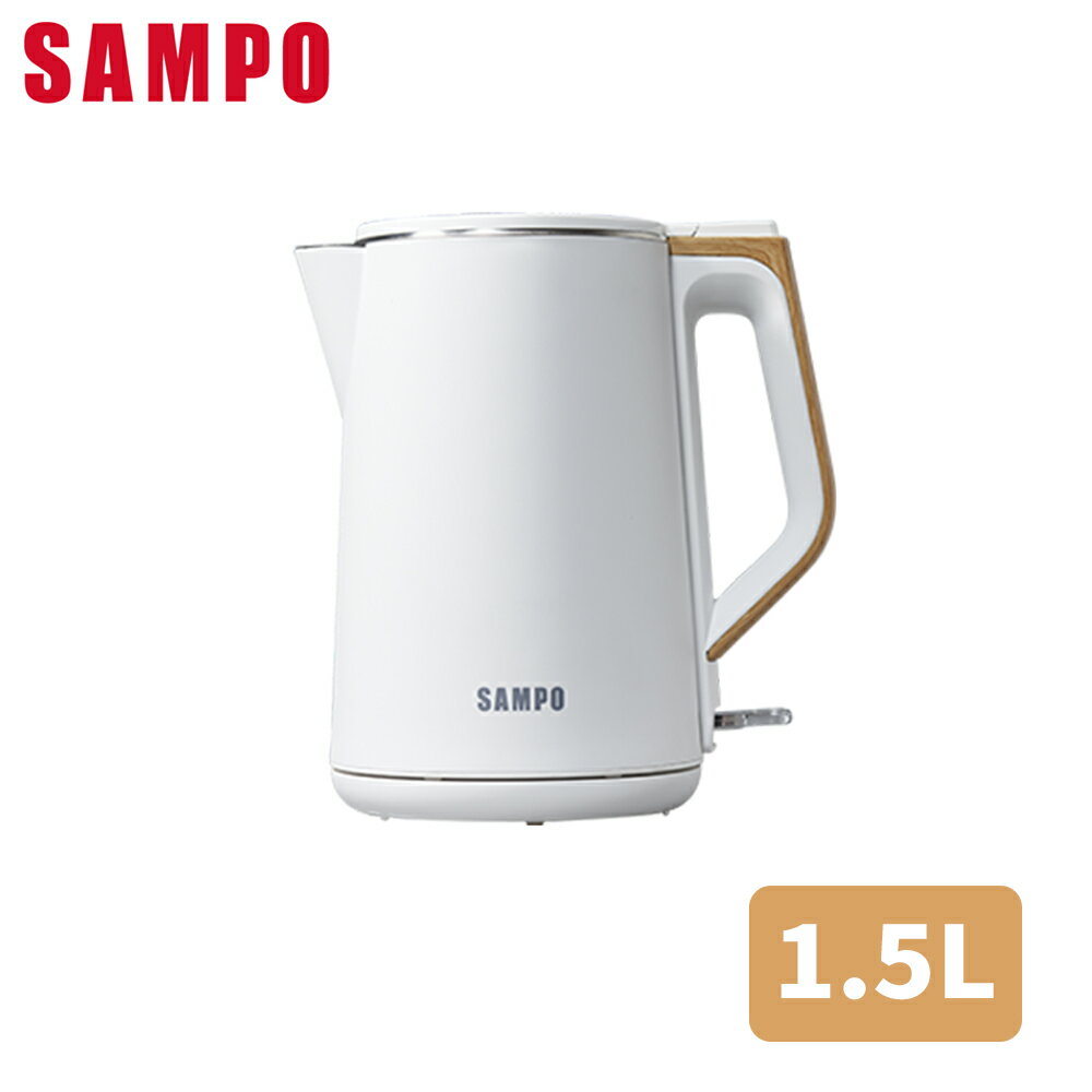 (福利品)SAMPO聲寶 1.5L 快煮壺 KP-CD15D