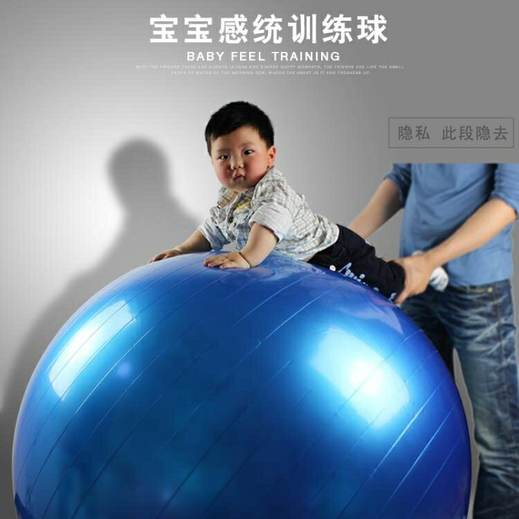 瑜伽球 哈宇100-120公分防爆健身球大龍球-寶寶感統訓練兒童感統鍛煉環保按摩球