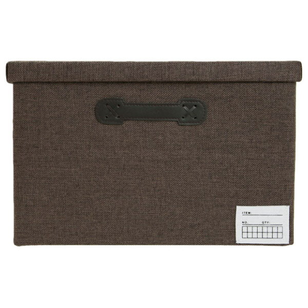 附蓋整理盒 收納盒 FAB 寬高型 DBR NITORI宜得利家居 1