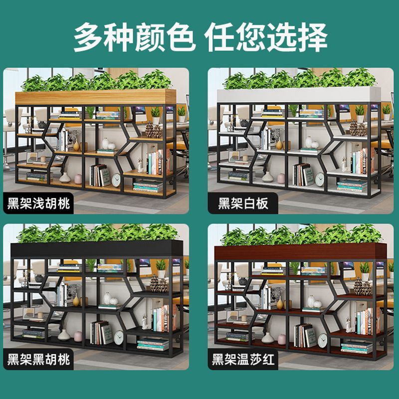 【最低價】【公司貨】鐵藝隔斷置物架餐廳辦公室簡約北歐隔板展示架網紅陽臺矮花架屏風 4