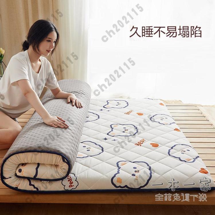 床墊 軟墊家用海綿墊夏季宿舍學生單人租房專用褥子榻榻米地鋪睡墊
