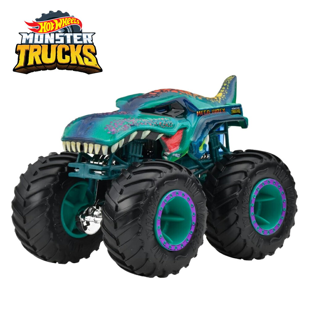 【正版授權】風火輪 MONSTER TRUCKS #05 MEGA-WREX 怪獸卡車 皮卡車 大腳車 玩具車 Hot Wheels - 320325