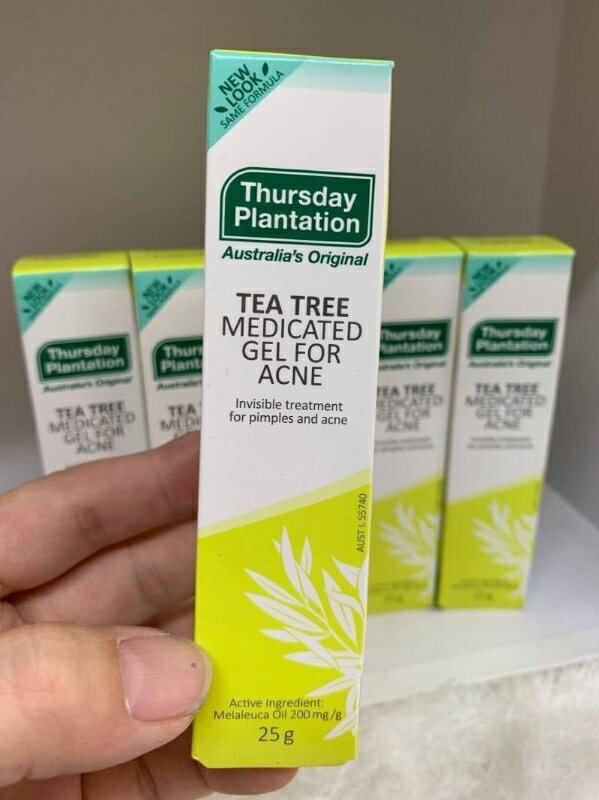 彩妝師.藝人大力推薦 澳洲Thursday Plantation 星期四農莊 茶樹粉刺凝膠(25g)(有中標) 3