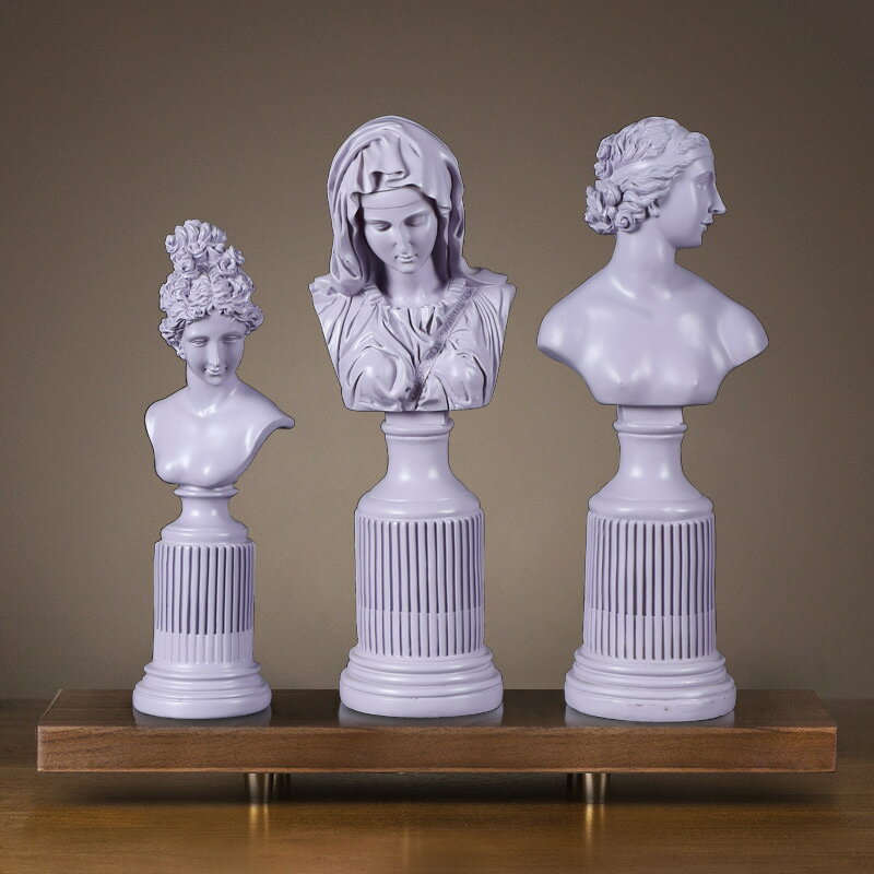 歐式復古女神樹脂維納斯雕塑像擺件客廳酒柜電視柜批發裝飾工藝品