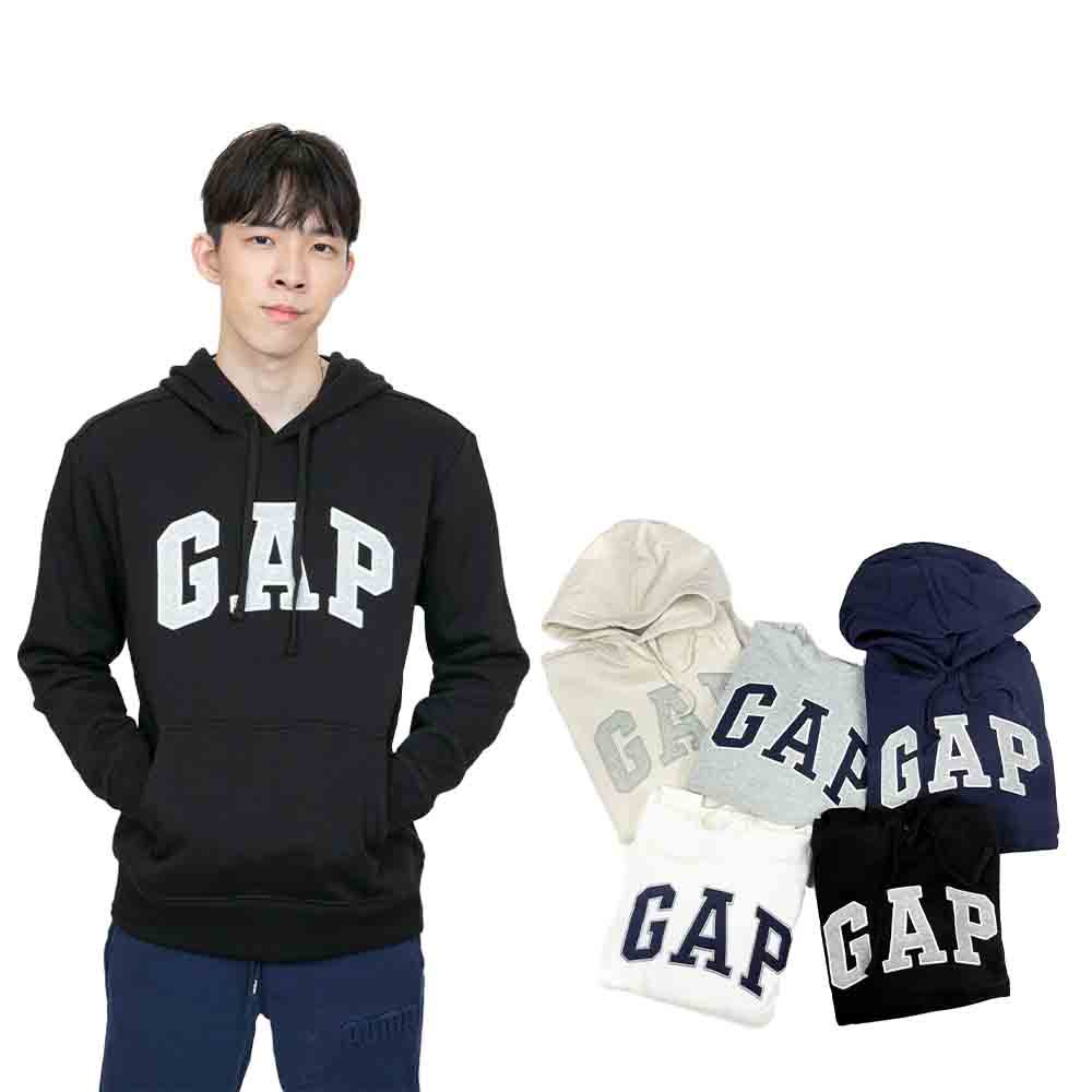 【毒】GAP 帽T 現貨 美線 男版 連帽 長袖 LOGO 刷毛 上衣 連帽T #1031【領券折222｜Cube卡+APP下單最高10%回饋】