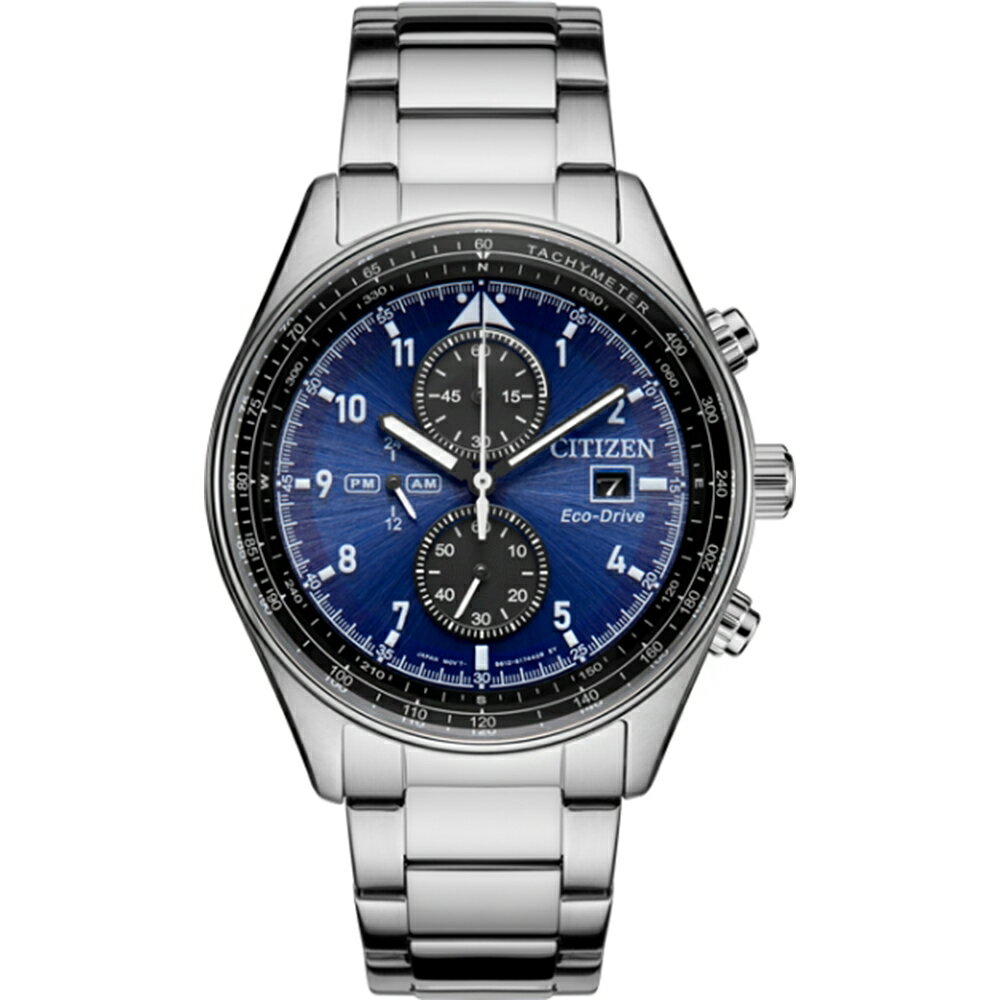 送禮首選★CITIZEN星辰光動能三眼計時時尚腕錶(CA0770-81L)42.5mm 附提袋【全館滿額折價★APP下單點數4倍送】線上購買享 實體門市同步服務