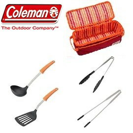 [ Coleman ] 料理工具組 II / 鍋鏟、湯瓢、夾子、長夾 優惠價$1360 / CM-26808