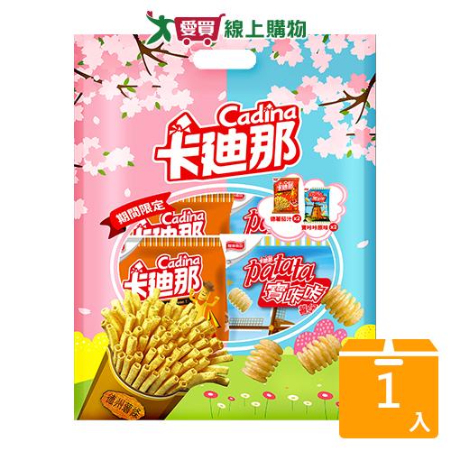 卡迪那德州薯條寶卡卡綜合包214G【愛買】