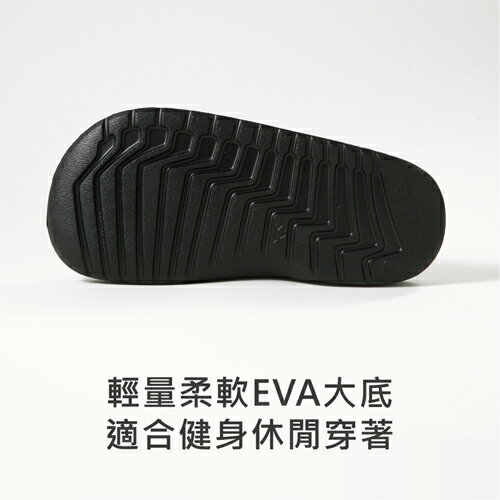 FILA 運動拖鞋 4S355(4S360)(黑/米/灰)XS-2XL 中性拖鞋 拖鞋 EVA材質 戶外 柔軟【愛買】 3