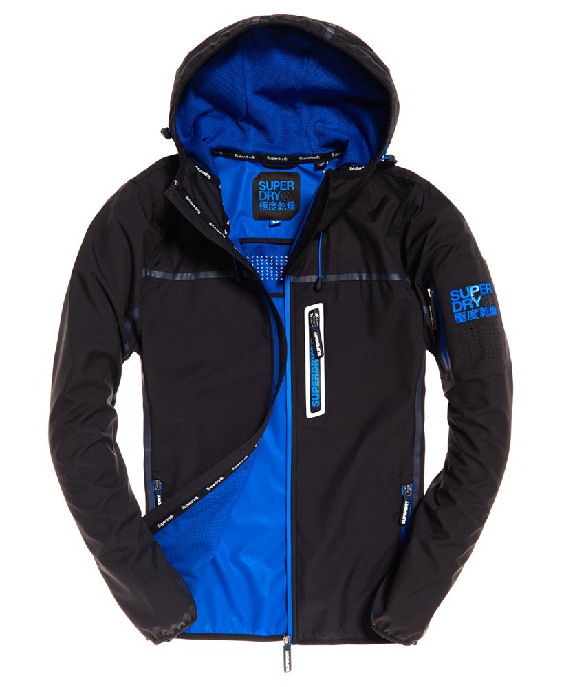 跩狗嚴選 極度乾燥 Superdry Tracker 風衣 炭黑 藍 運動夾克 外套 薄款 科技布料 透氣 防風 薄夾克 連帽