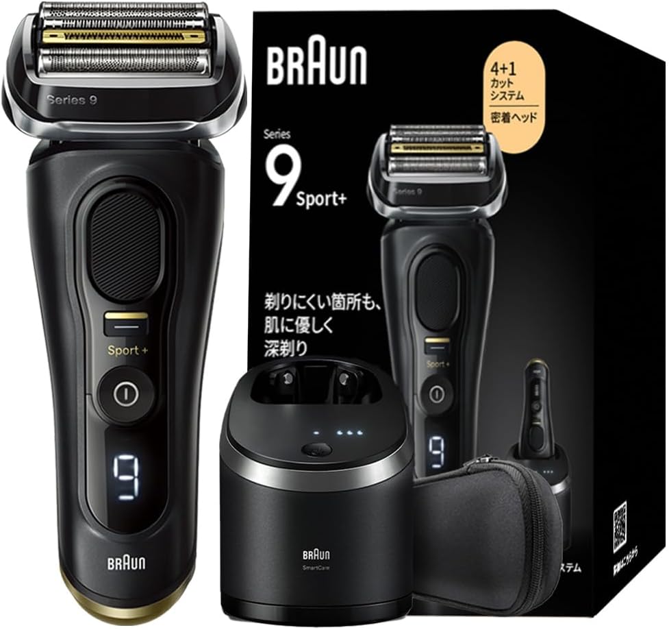 Braun Series 9 Sport+ 9360cc 男士電動刮鬍刀 6in1自動酒精清洗系統款