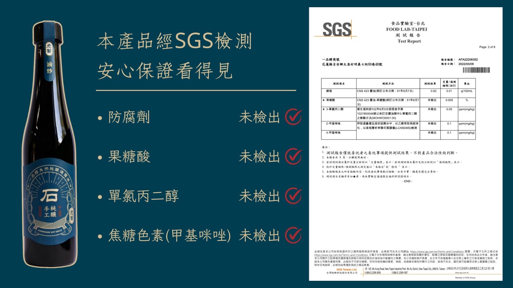 一品醇手工純釀醬油-老饕 400ml 4