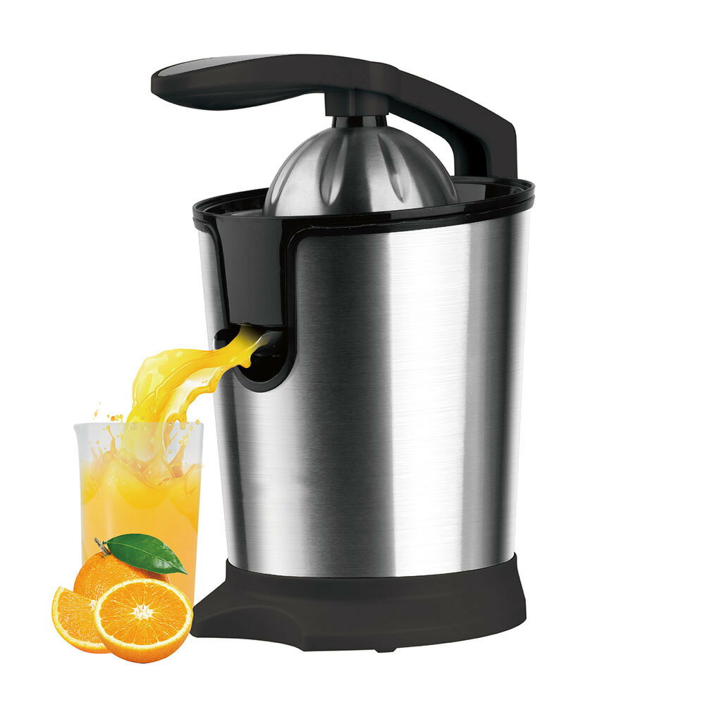 110v不銹鋼手壓式電動原汁機果汁機檸檬橙渣汁分離料理機