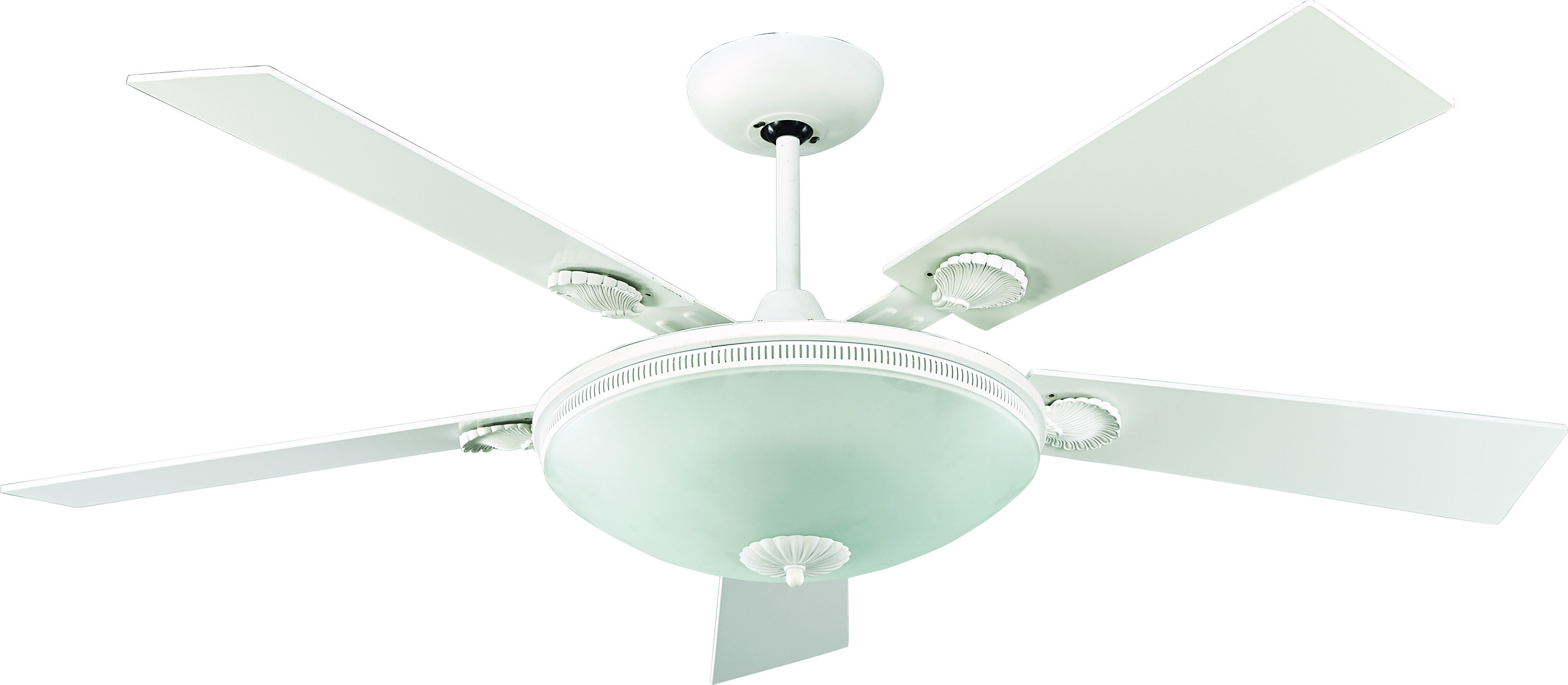 穩帝仕-加勒比海-60吋BLDC直流無刷燈扇/平光白/18015A