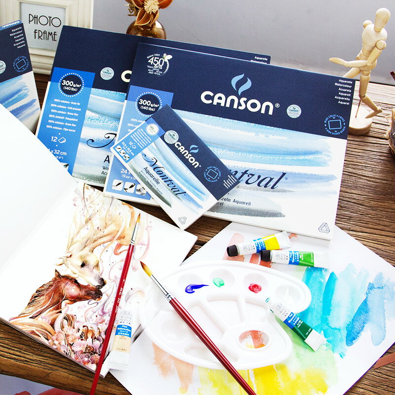 canson montval 185g 300g m2 watercolor