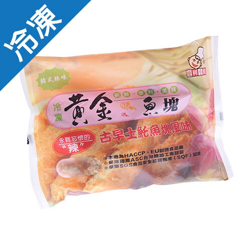 便利小館黃金魚塊-韓式辣味300G/【愛買冷凍】