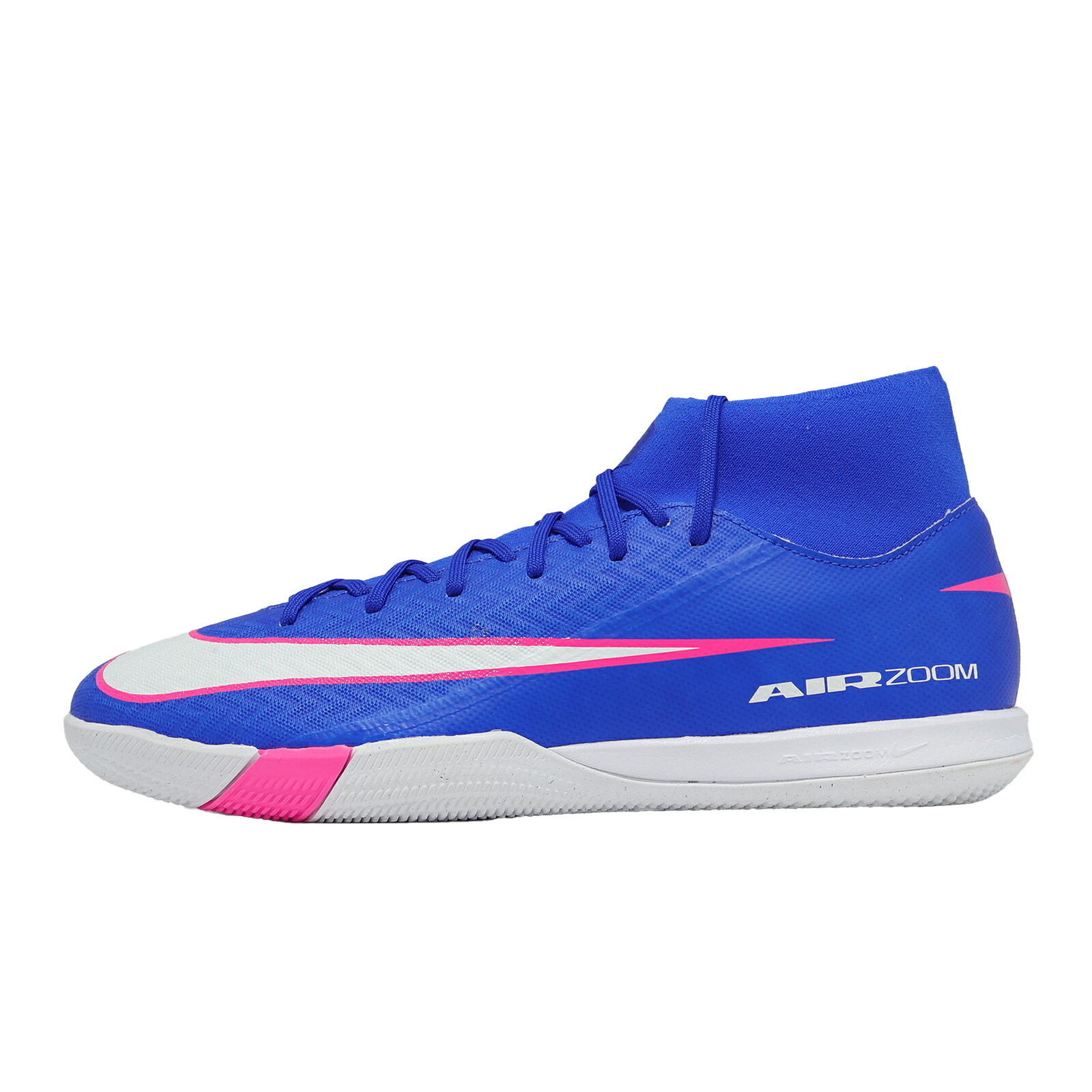 Nike 足球鞋 ZM Superfly 10 Academy IC 男鞋 藍 室內球場 FQ8332-446