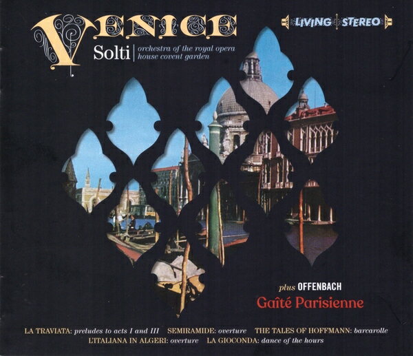 【停看聽音響唱片】【CD】GEORG SOLTI VENICE & GAITE PARISIENNE