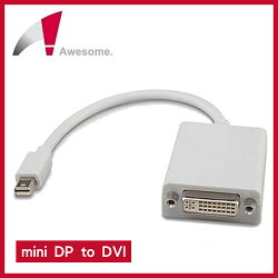 Awesome mini DP to DVI 轉接器 終身保固 轉接線 A00240004